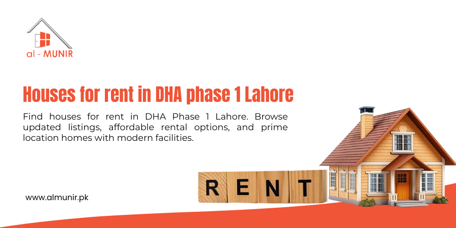 Houses for Rent in DHA Phase 1 Lahore