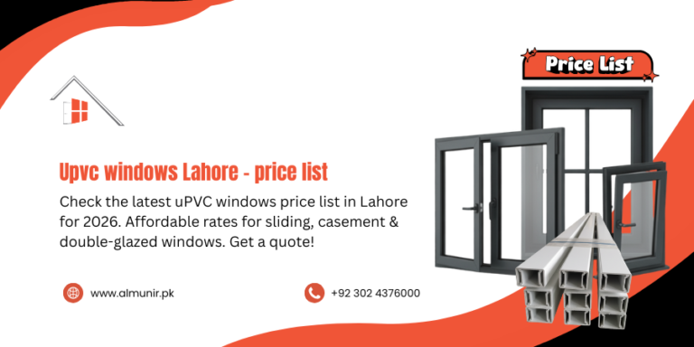 uPVC Windows Lahore - Price list