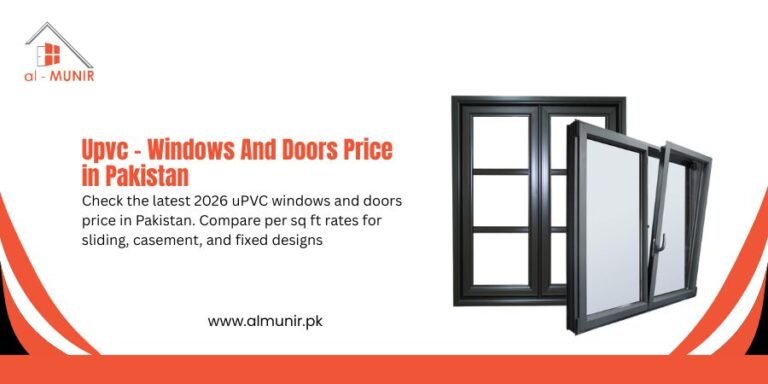 uPVC – Windows and Doors in Pakistan
