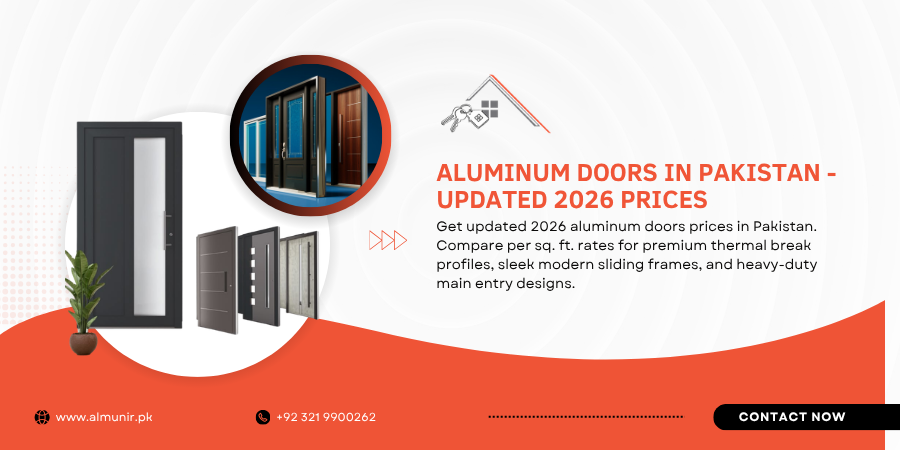 Aluminium Doors in Pakistan - Updated 2026 Prices