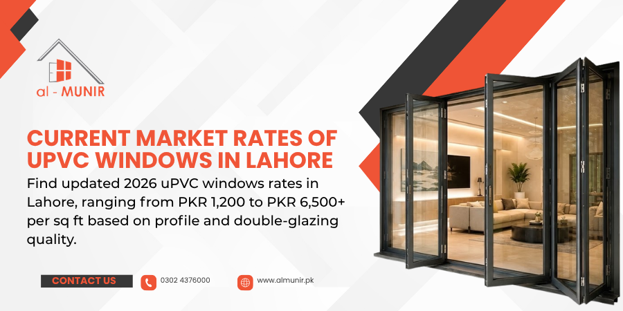 Current Markets Rates of uPVC Windows in Lahore