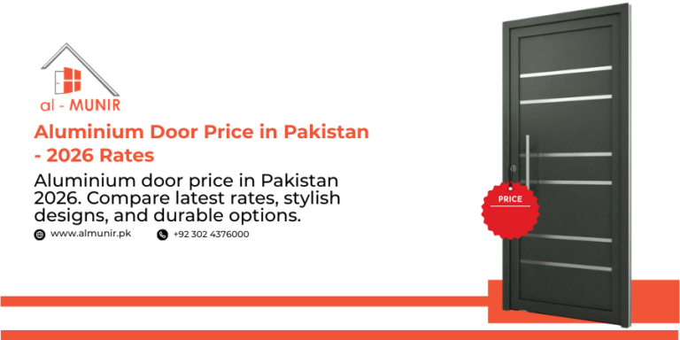 Aluminium Door Price in Pakistan - 2026 Rates