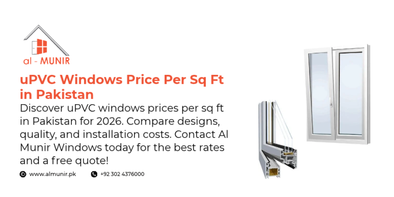 uPVC Windows Price Per Sq Ft in Pakistan